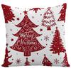 Federa per Cuscino Stampata in Poliestere di Natale - Copricuscino per Divano di Casa - Decorazione per Soggiorno