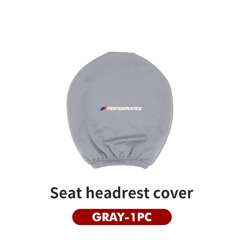 

Car Seat Headrest Neck Pillow Dustproof Protective Cover For BMW Performance X1 X3 X5 E39 E46 E90 F20 E60 F30 M3 M5