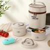 ZISIZ Portable 316 Stainless Steel Lunch Box Set