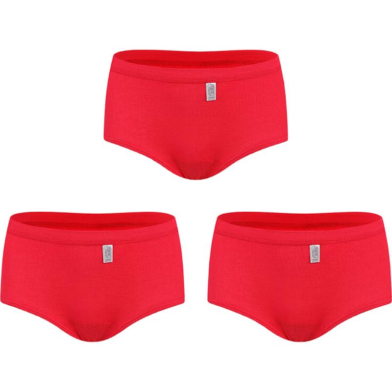Yiershuang Women's 100% Cotton Briefs 3-Pack