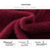 Warm Autumn & Winter Sweater for Middle-Aged and Elderly Women - Embroidered Knitwear with Velvet Lining