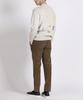 PANICALE Brown Slim Fit Corduroy Pants