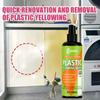 100ml Air Conditioner Plastic Yellowing Remover - Non-Damaging Formula, Restores Faded and Discolored Air Conditioning Units, Re
