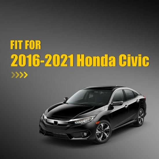 Mirror Glass For 2016- Honda Civic Car Passenger Right Heated EOOH