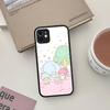 L-Little Twin Stars Phone Case For iPhone 13 12 X XS MAX Pro Max 16 15 11 14 Pro Max Shockproof Matte Cover