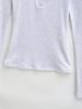 Dames Zoet & Pittig Longsleeve Slim Fit Henley Kraag T-shirt