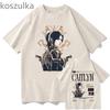 Arcane T-Shirt Caitlyn Kiram Unisex T-Shirts Rundhals Unisex Reine Baumwolle Mode Fans Kurzarmshirts Geschenk Vintage Streetwear Oberteile