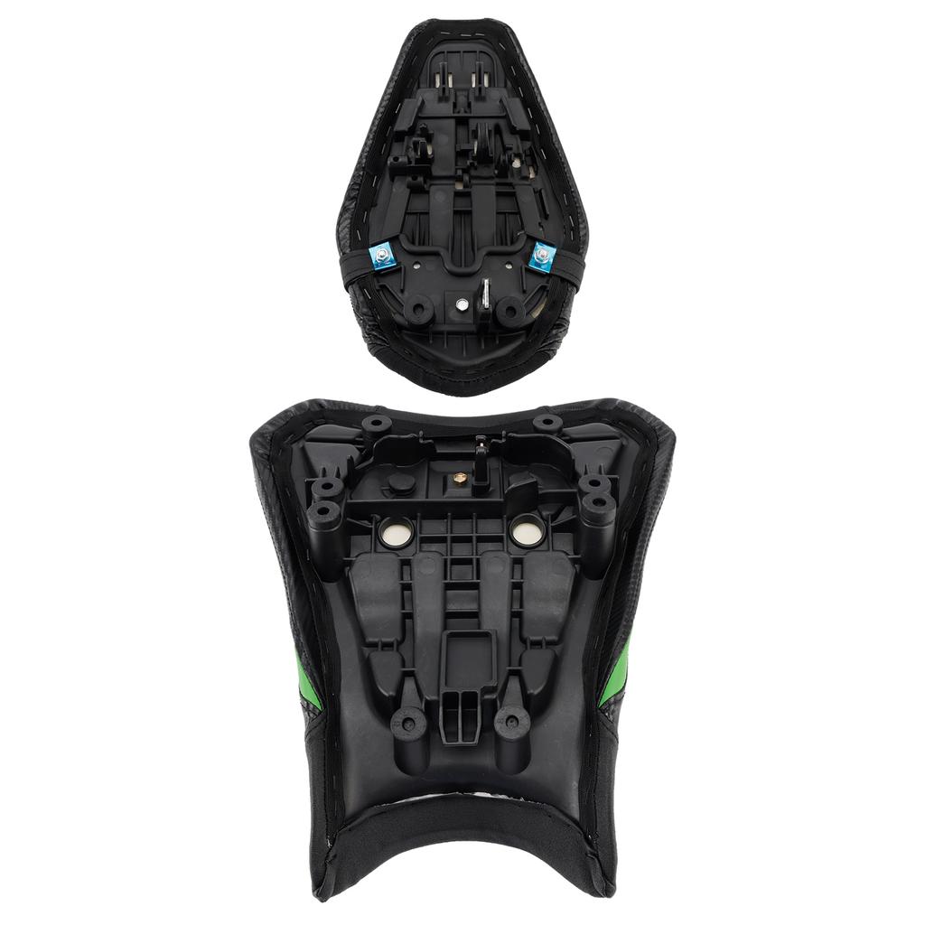 Front&Rear Raider Passenger Cushion Kit Green For Kawasaki Zx-6R Zx 6R 19-25