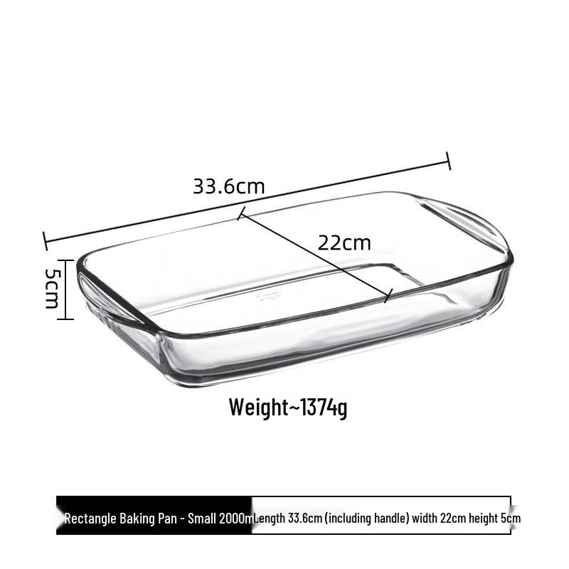 Lilang Heat-Resistant Glass Baking Dish