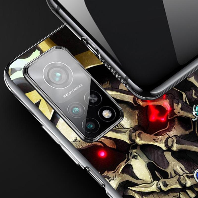 Overlord Anime Phone Case For Xiaomi Redmi Note 15 14 13 12S 12 11 Pro Plus 14S 11S 11E 10 10S 11T 5G Personalized Cover Redmi N