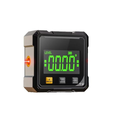 Angle Finder, Digital Level, Digital Angle Finder, Digital Level, 4-Sided Magnetic for Construction and Woodworking