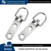 Silver Two-Hole Hanging Loops & Hooks for Picture Frames