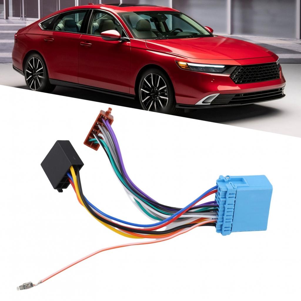For Honda For Suzuki Car Radio Wiring Harness Adapter Cable ISO Connection