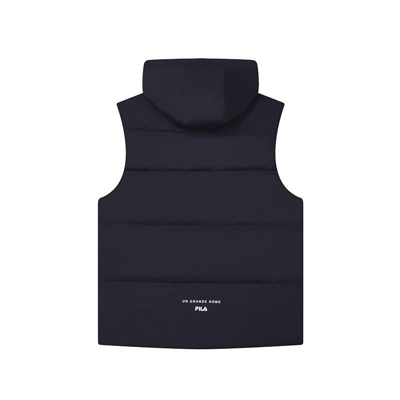 Fila Vielseitige Kapuzen-Daunenweste Herren Oberbekleidung Hero-Blau F11M449901FNV