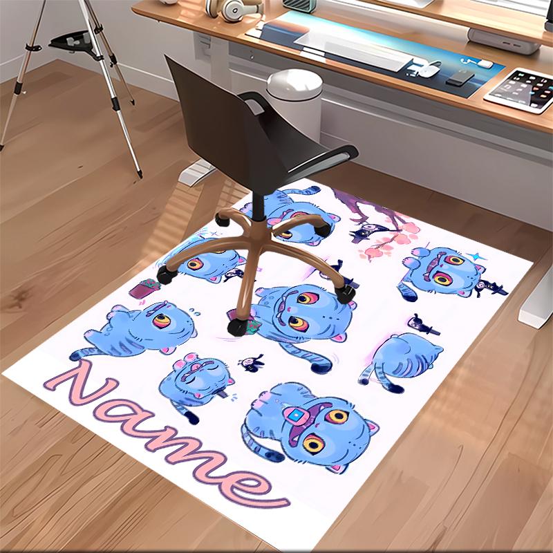 Custom Personalization Kpop Demon Hunters Print Area Rug - Soft, Washable Non-Slip Indoor Mat,Living Room,Home&Office Decorative Rug