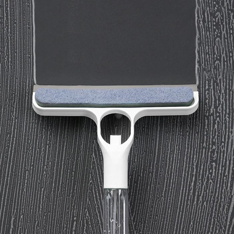 Handheld Mirror Cleaner Double-Sided Glass Scraper Household Bathroom Cleaning Tool Countertop Multifunctional Scraper