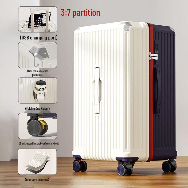Li Shen Aluminum Frame Travel Suitcase
