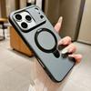 iPhone 17 Pro Max Matte Anti-Slip Magnetic Stand Case - Full Coverage Protective Skin