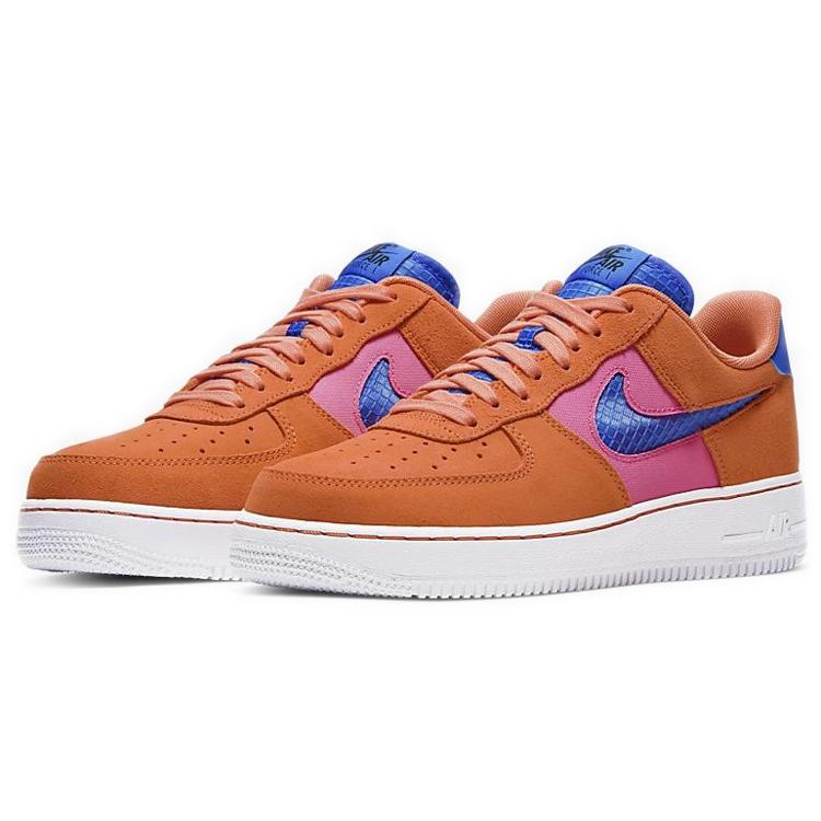 New Nike Air Force 1 Low Orange Trance Lotus Pink Pacific Blue CW7300-800
