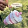 Collapsible Silicone Travel Cup - Portable Outdoor Folding Tumbler