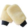 Microfiber Car Wash Mitt No Scratch Soft Fluffy Plush High Foam Absorbent Glove for SUV Truck Motorcycle Washing