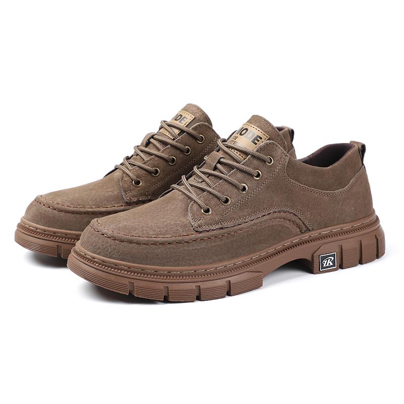 Fashion Leather Shoes For Man Genuine Leather Casual Shoes Fashion Business Oxford Shoes High Quality Designer Work Shoes