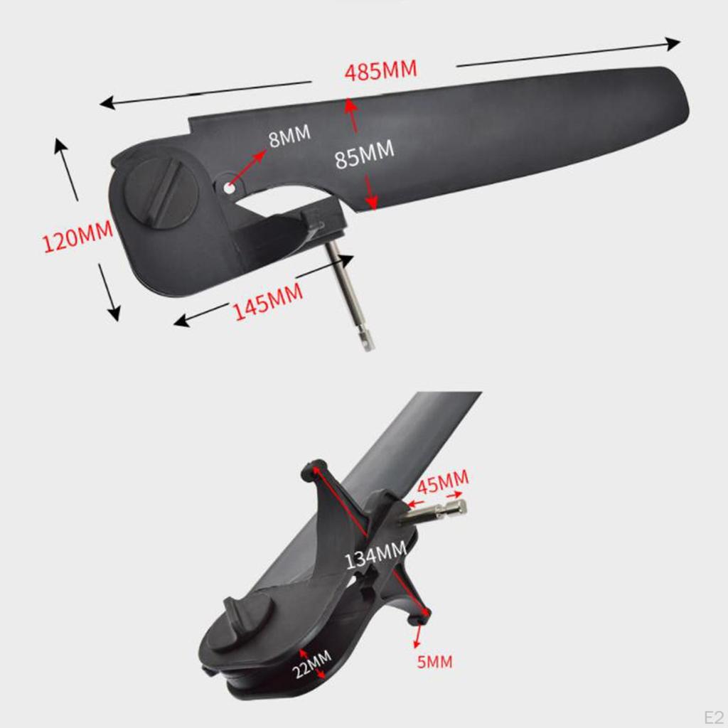 System sterowania sterem kajaka dla łodzi i ogona canoe