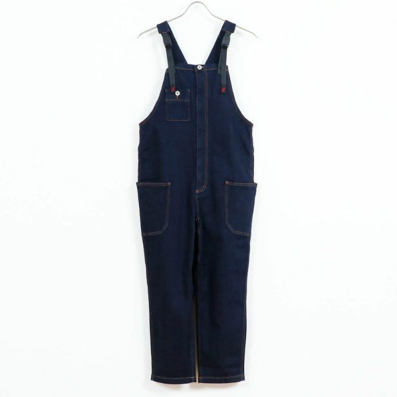 Gramicci Women's WS DENIM GARDEN SALOPETTE Overalls, Onewash, Size S (GUP3F1064)