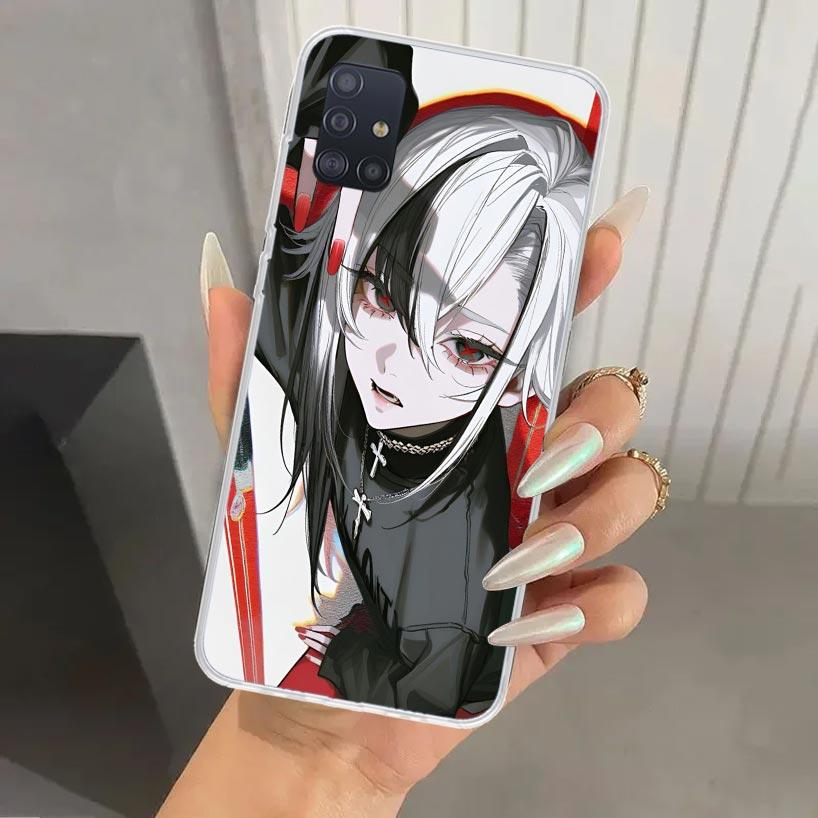 

Arlecchino Genshin Impact Phone Case for Samsung Galaxy A52 A32 A22 A12 A02S A50S A30S A10S Note 20 Ultra 10 Plus S10 A31 A20 A7 Samsung A71 4G