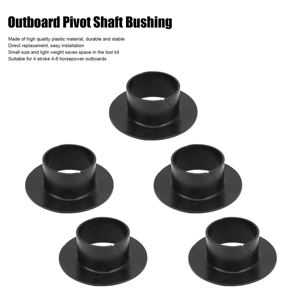 5Pair Outboard Pivot Shaft Bushing for 4 Stroke 4?6 Horsepower Outboard Engine 68D?G2539?00