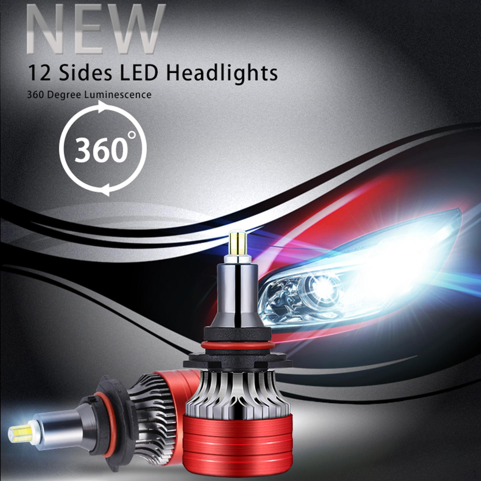 

Bulbs 6000K Waterproof Heat Dissipation Low Beam IP68 Degree with Cooling Fan Bulb for Car Parts 9005