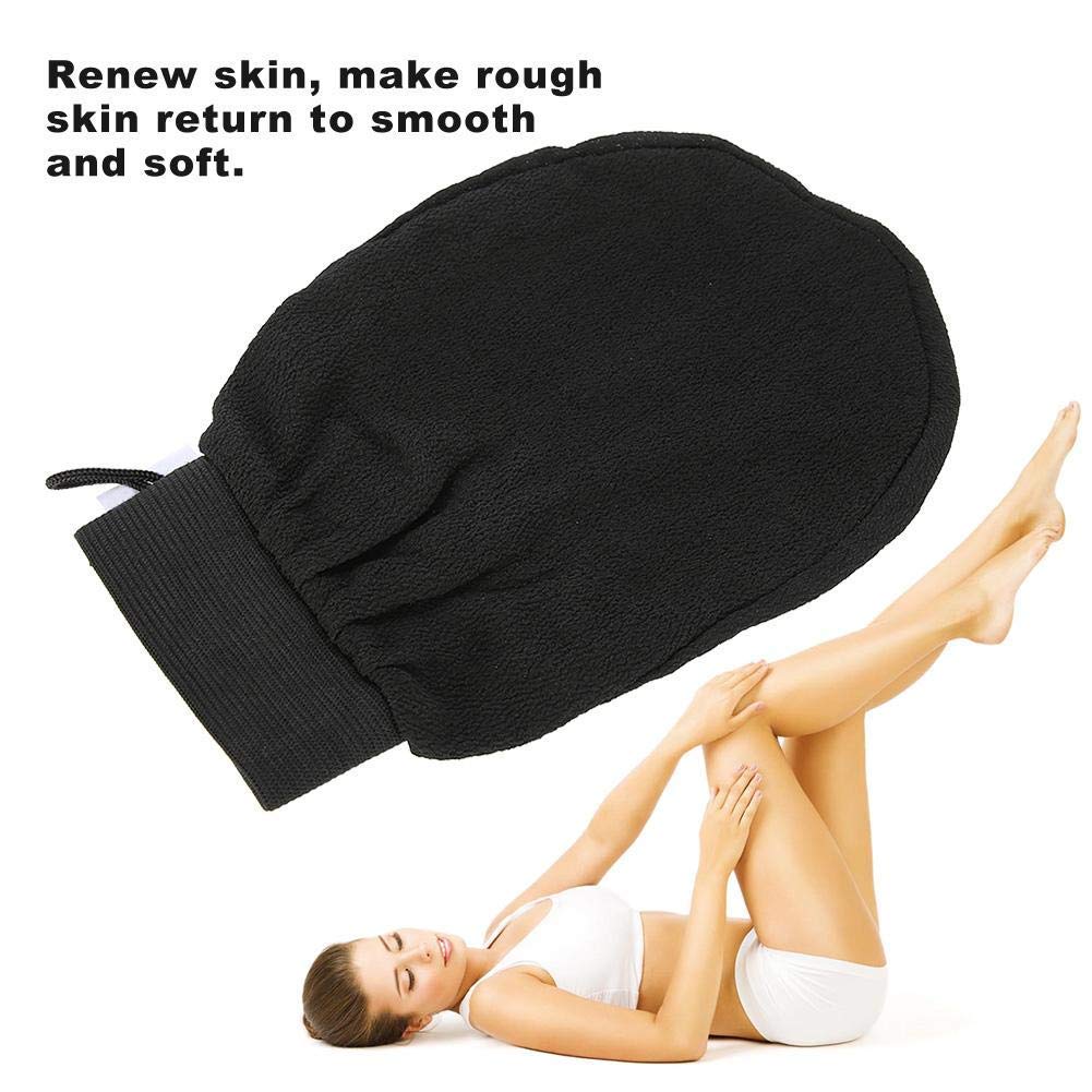 Bath Gloves Exfoliating for Men Women Full Body Spa Scrubber Scrubs Away Dead Cells For Soft Skin Shower Mitts(Round)