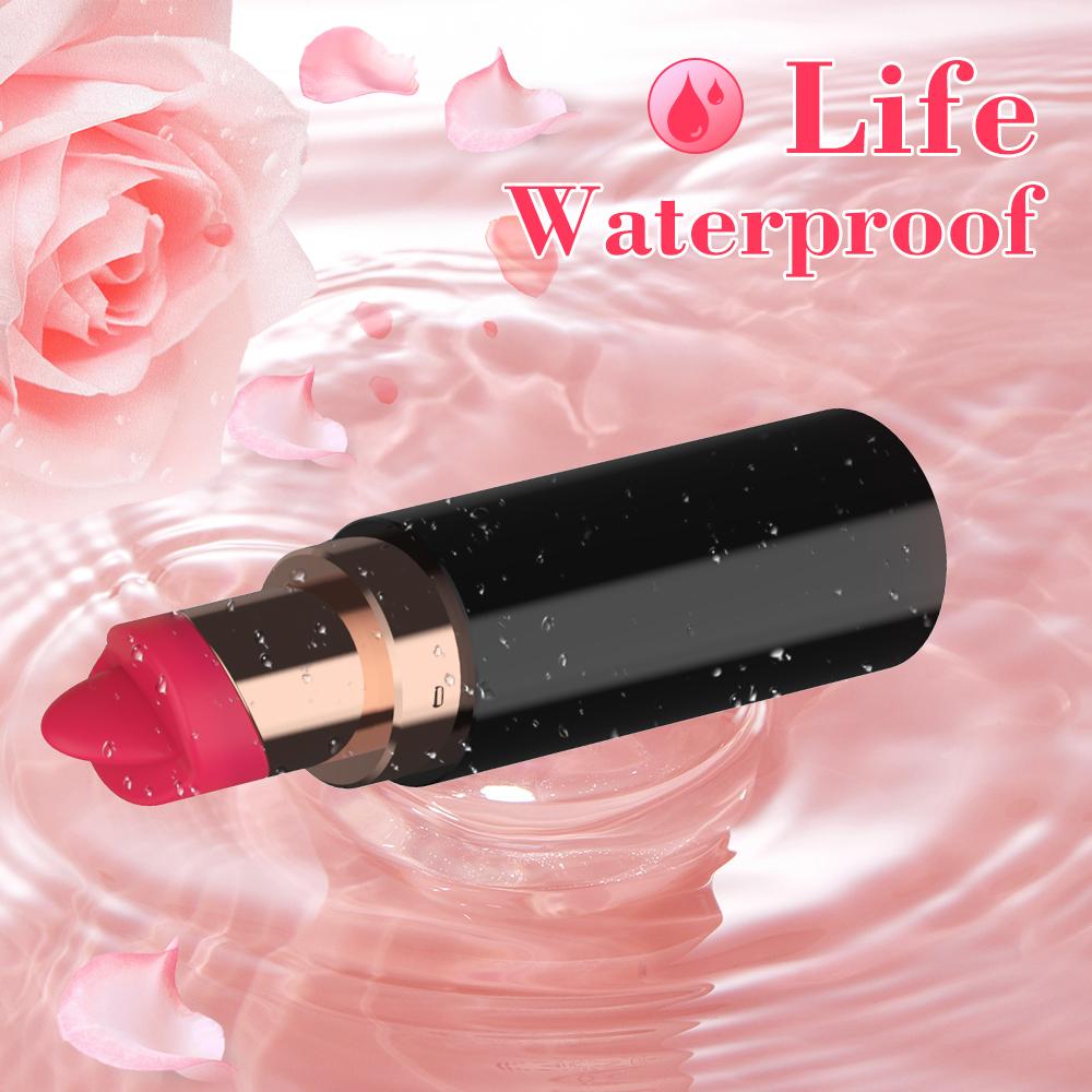 Clit Licking Sucking Vibrator Sex Toys For Women Mini Bullet Vibrator Nipple Clitoris Sucker Stimulator Lipstick Vibrators Femme