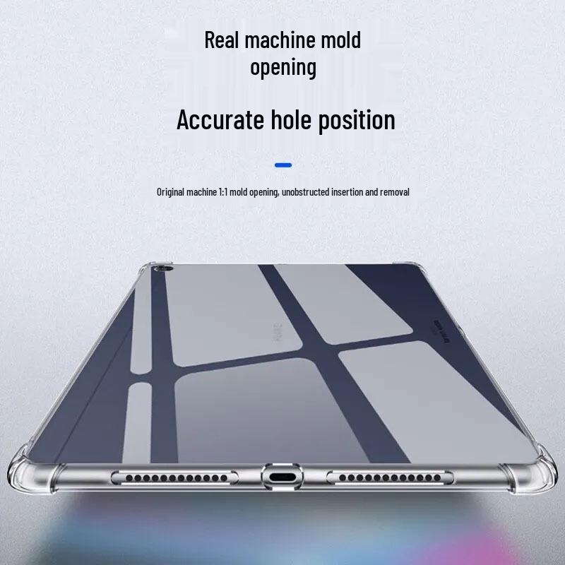 

Honor Tablet GTPro 12.3 Silicone Anti-Drop Protective Case - Transparent Cover Honor Tablet GTPro 12.3-inch білий