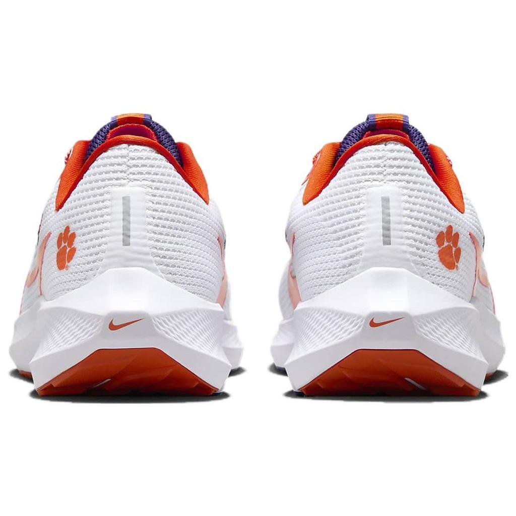 Nike Air Zoom Pegasus 40 Clemson Pánské tenisky Bílá Nová orchidej Univerzitní oranžová DZ5966-100
