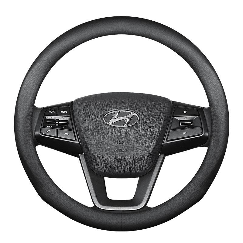 Κάλυμμα Τιμονιού Δερμάτινο για Όλες τις Εποχές για Hyundai Tucson, IX35, IX25, Sonata, Elantra, Reina, Lingdong