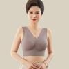 Women S Vest Style Wireless Thin Sports Bra No Trace For Middle Aged Women