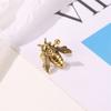1 PC Metal Bee No Piercing Insect Gifts For Women Clip Earrings Jewelry Ear Cuffs Stud Earrings