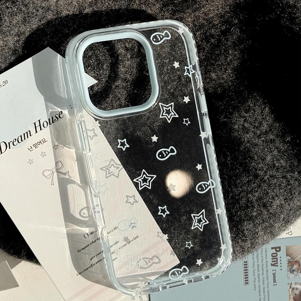 Ins Style Star Fish for IPhone16 for Apple 15pro Max Mobile Phone Case 14 Small Fresh