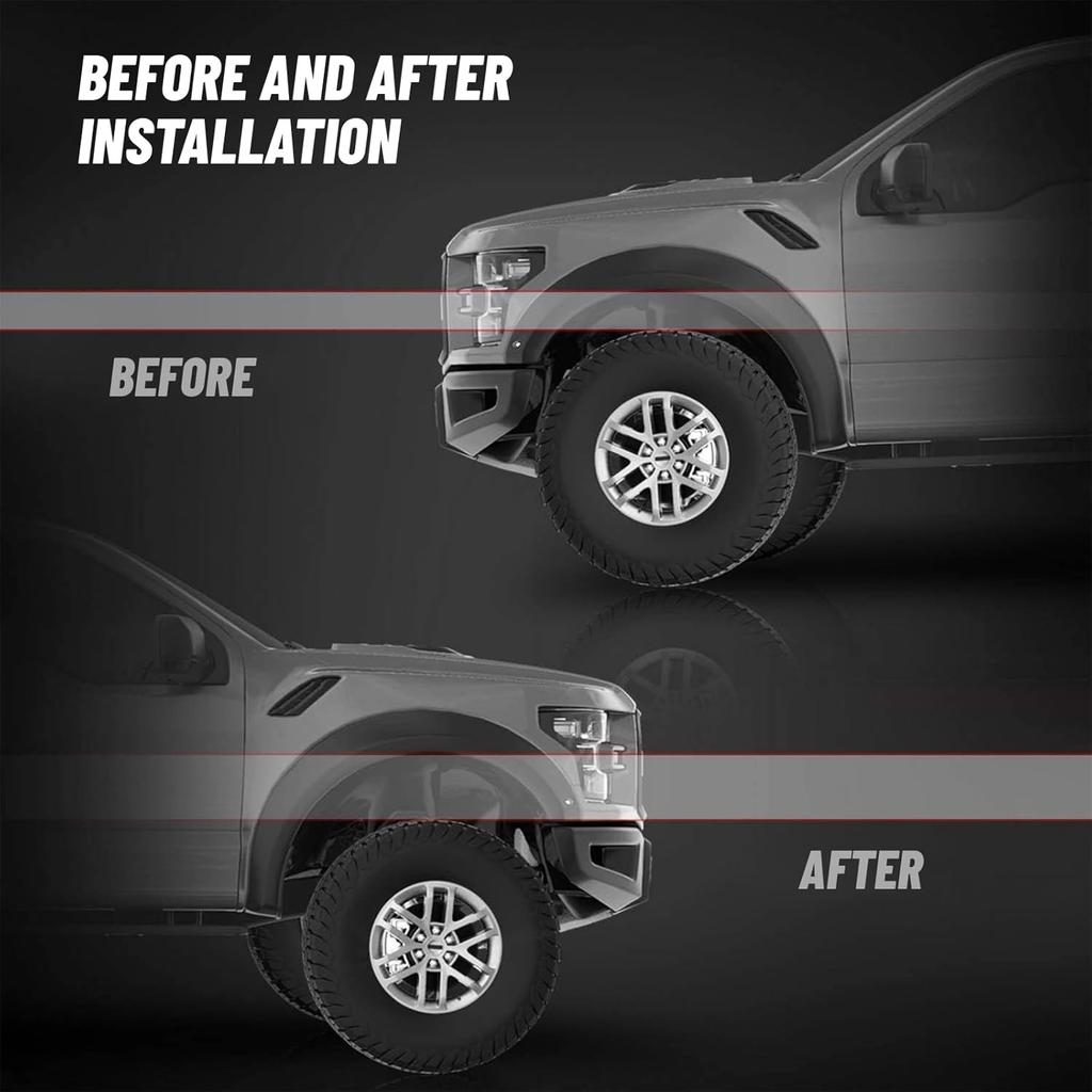 2" Leveling Kit for 2007-2018 Chevy/GMC 1500 | 07-21 SUV - 1307 (2007-2018 Silverado,Sierra 1500 2WD/4WD | 2007-2013 Avalanche 1500 2WD/4WD |