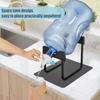 Rust-Resistant Non-Slip Water Stand 3-5 Gallon Water Jug Holder And 2 Dispenser Valve Set, Fits 52Mm/55Mm Bottle Sizes