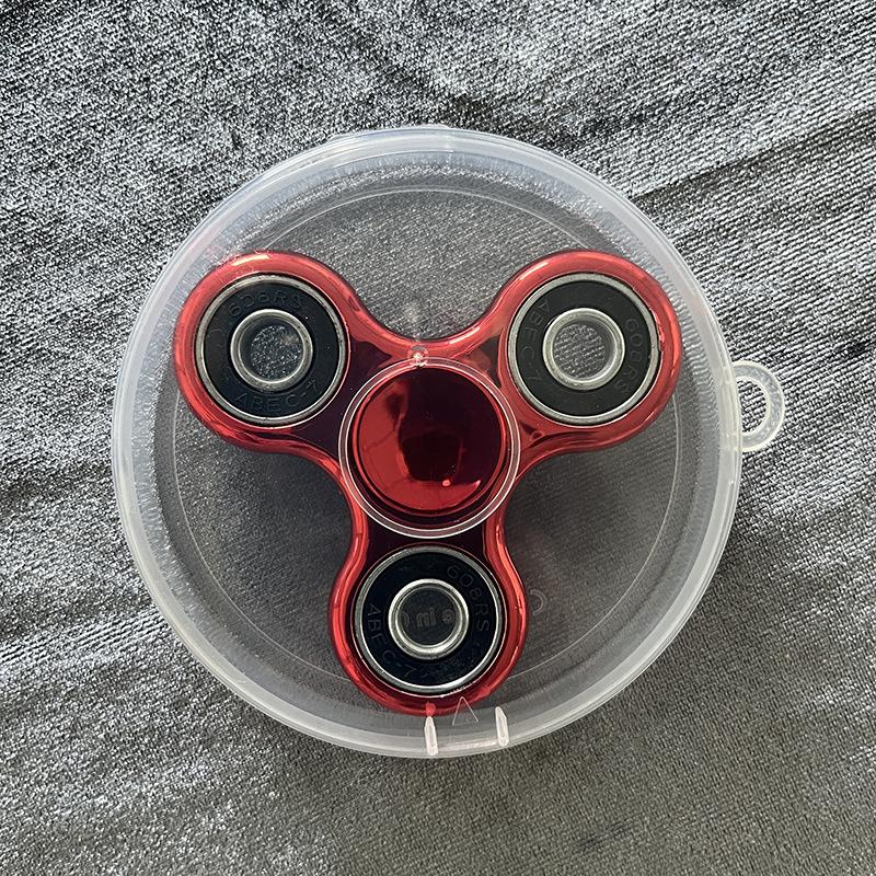 Jucării de Mână Spinner de Stres Eliberare Stres Metal Fidget Spinner Pentru Adulți Copii Jucării Amuzante Tri-Spinner