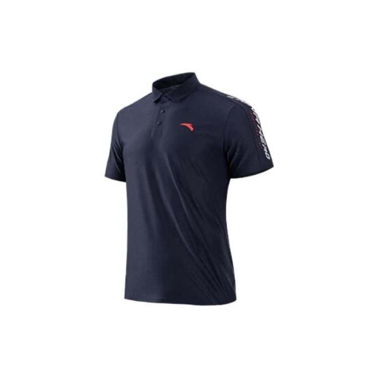 Anta Variety Training Collection Polo Shirt Men s Midnight Blue 152337143-3 M