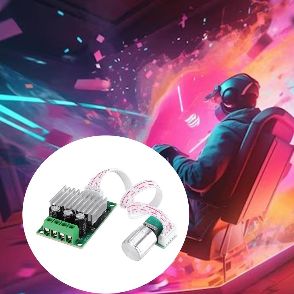 DC12V-30V 10A PWM Controllo Velocità Motore Corrente Continua Interruttore Controller Regolatore di Tensione Dimmer Elettrico Fai da Te