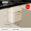 Wall-Mounted Luxury Trash Can for Kitchen and Bathroom - Stylish, Large, and Punch-Free Design