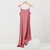 Plus Size Loose Fit Modal Camisole Pajamas Dress Comfortable Anti Exposure for 200 Lbs