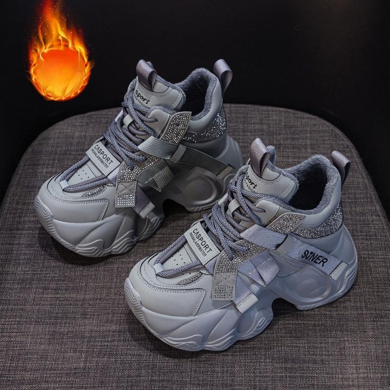 Thick-soled Dad Shoes Are Casual, Versatile and Fashionable Women's Shoes for Height Increase