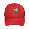 Rainbow Hummingbird Print Baseball Cap Unisex SoftTop Casual Hat with Curved Brim  Breathable All  Mesh Baseball Cap