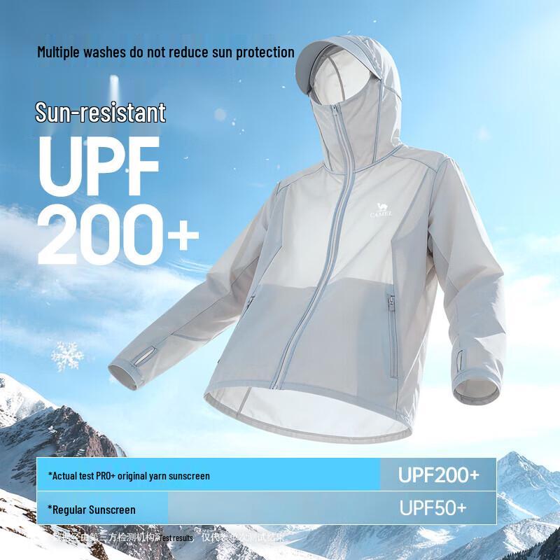 Camel Ice Mountain Men's Cycling Sun Protection Jacket UPF200+