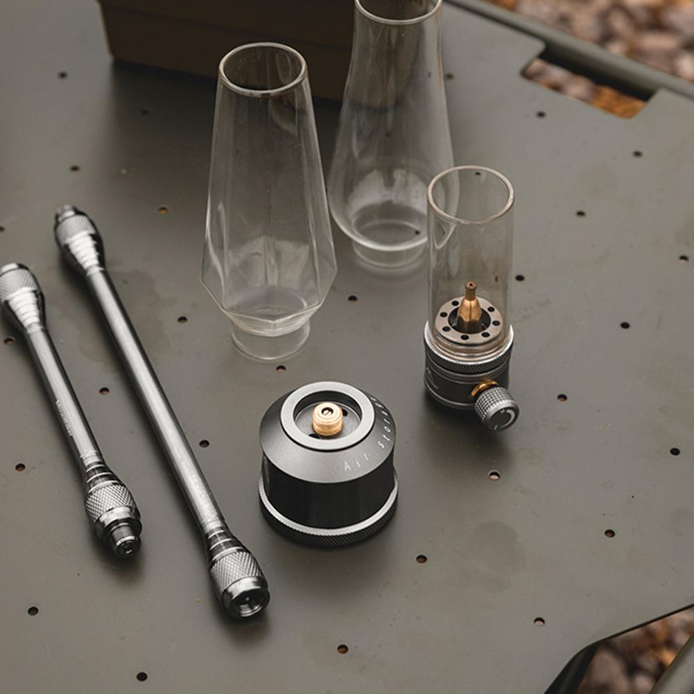 Compact Gas Lantern Extension Rod Functional Gas Lantern Lightweight
